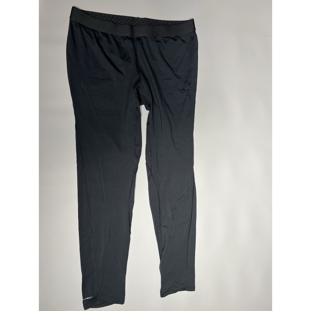 Columbia Omni-Heat Women's Black Leggings L/G Pull On Stretch Outdoor